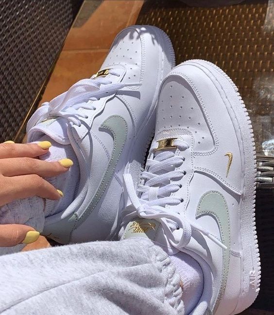 air force 1 low icon clash white metallic gold