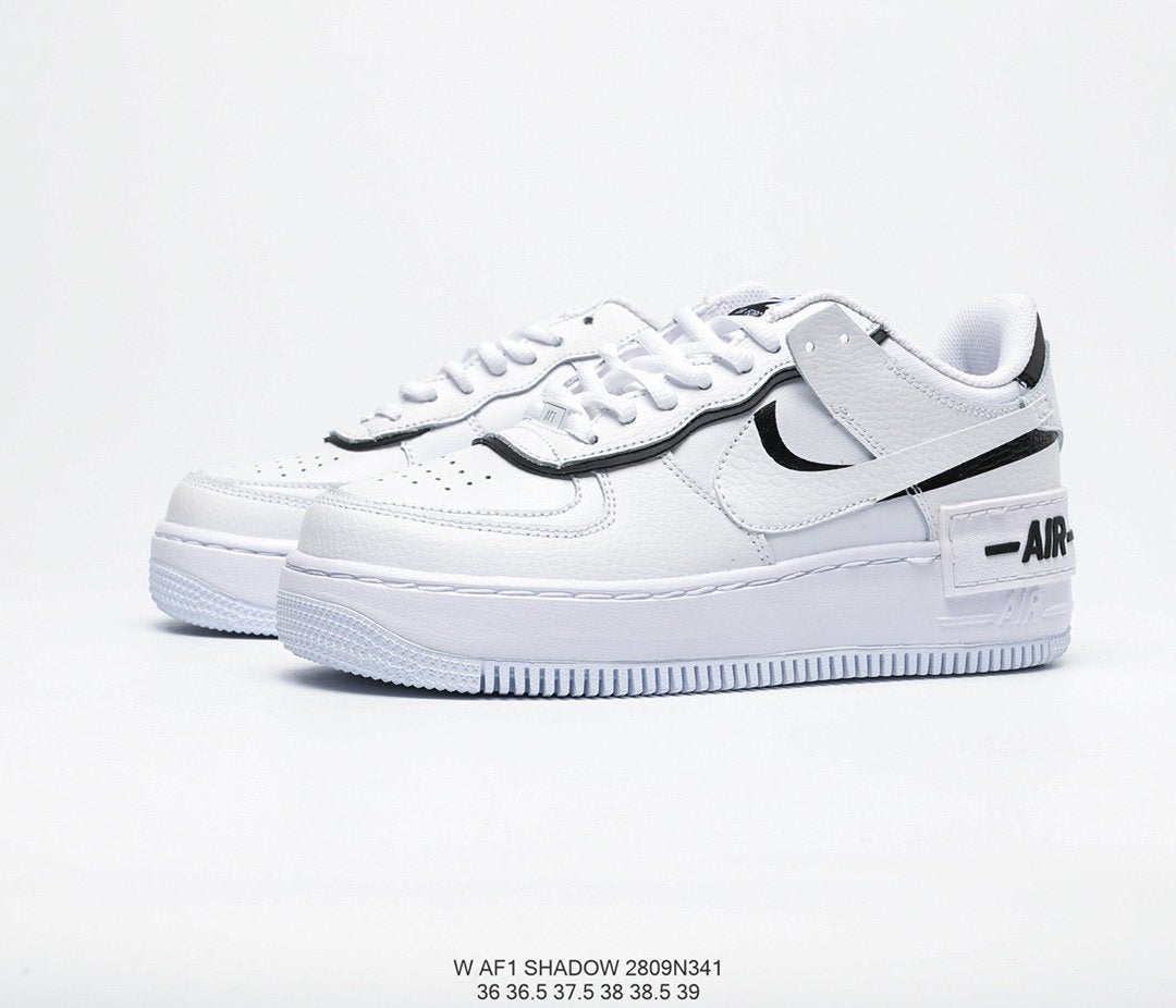 nike air force 1 shadow white 38