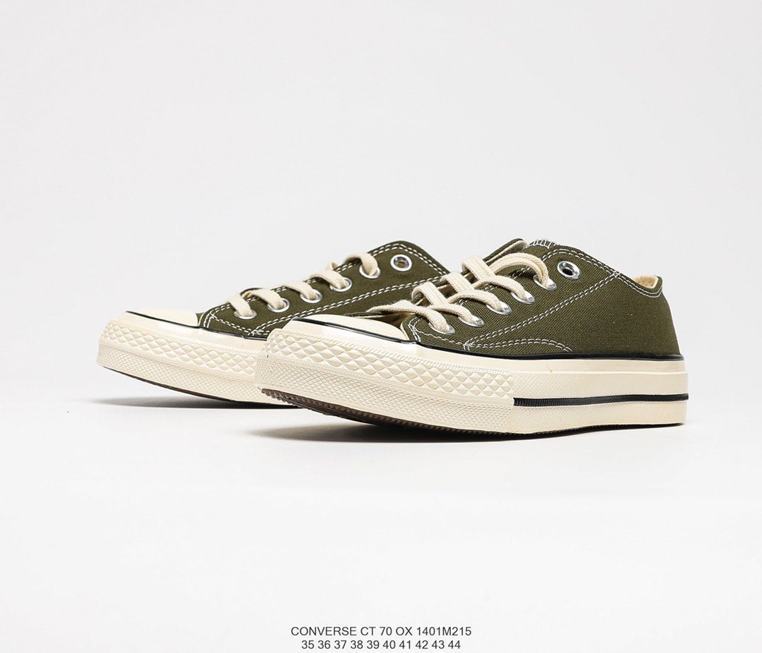 Converse hot sale military green