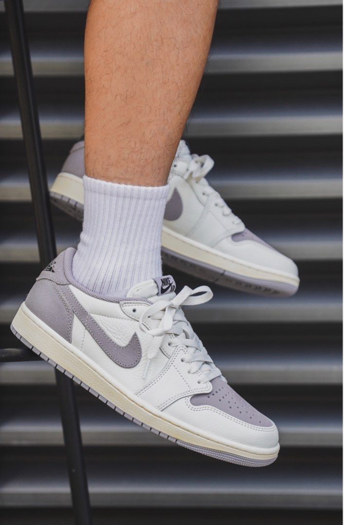 Air Jordan 1 Retro Low OG Atmosphere Grey CZ0790-101 | woolbbys