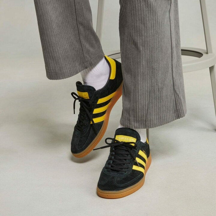 adidas Handball Spezial Core Black Yellow Gold Metallic FX5676