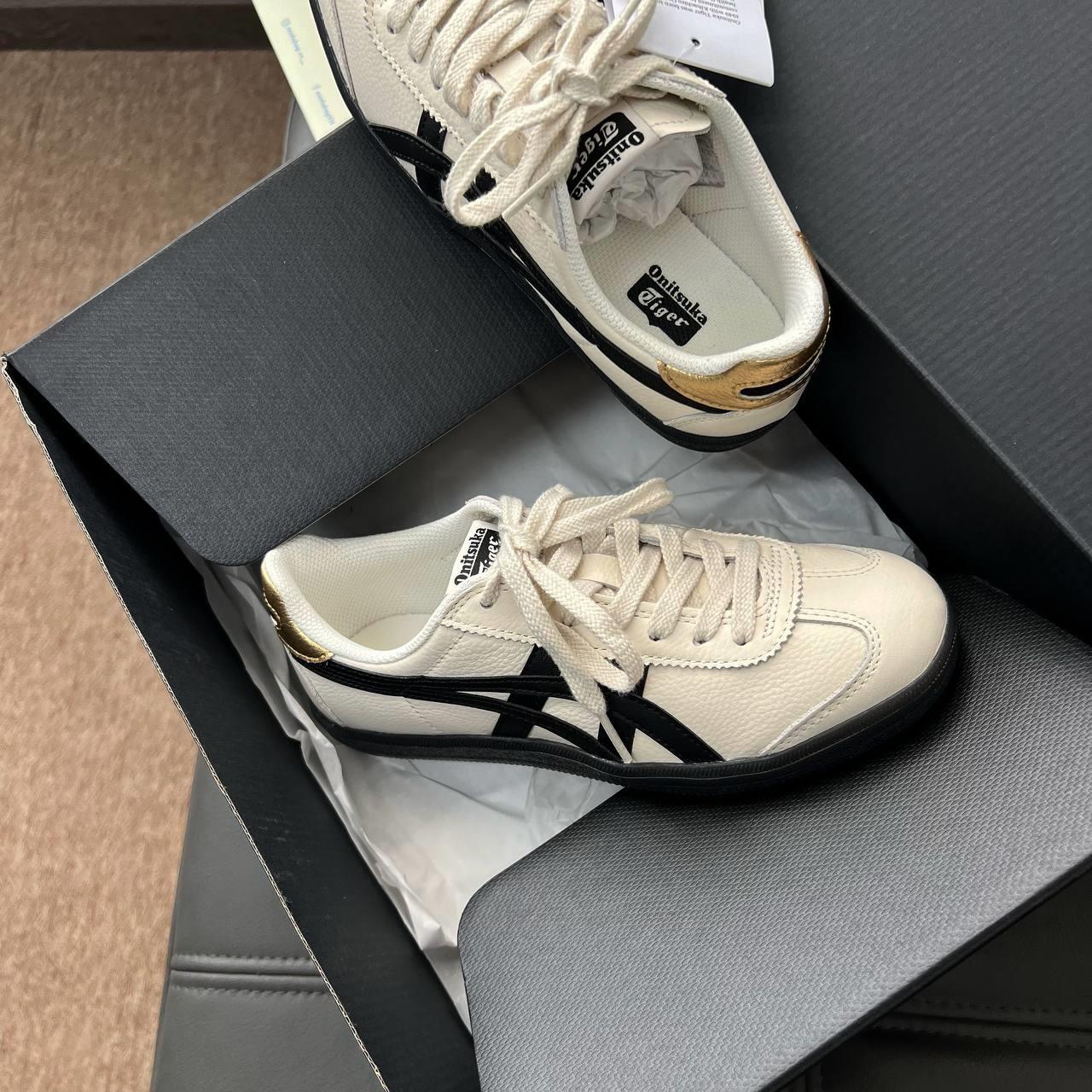 Onitsuka Tiger Tokuten White Black Gold 1183B938‑100 | woolbbys Onitsuka Tiger Tokuten White Black Gold 1183B938‑100 | woolbbys