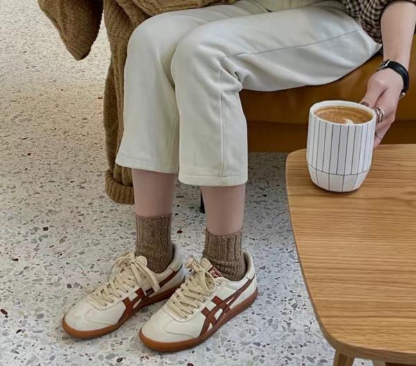 【Onitsuka Tiger】Tokuten★Cream Caramel★1183A862-200 Onitsuka Tiger Tokuten 1183A862-200 Cream/Caramel Classic