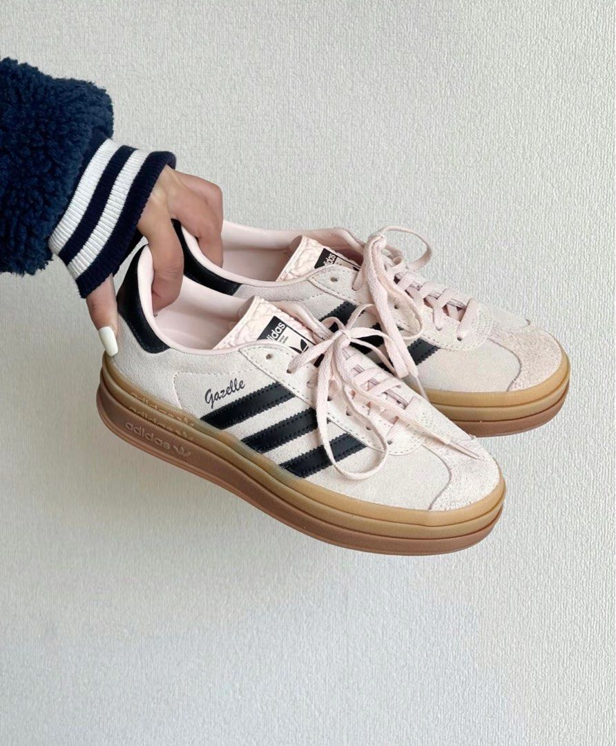 adidas Gazelle Bold Wonder Quartz Black Gum IE0429 | woolbbys