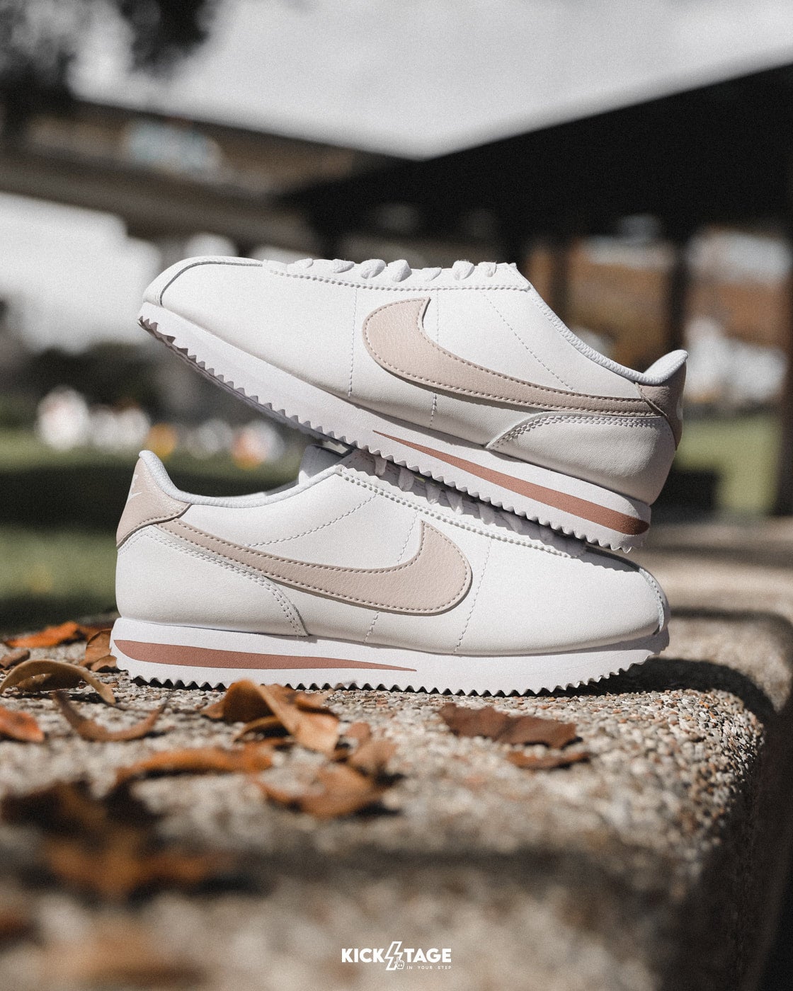 nike cortez platinum white